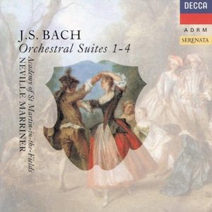 “Bach: Orchestral Suites Nos. 1-4”的封面