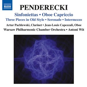 “Penderecki: Sinfoniettas - Oboe Capriccio”的封面