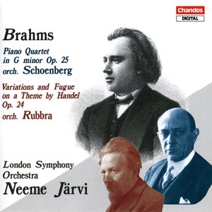 Image for 'Brahms: Orchestrated Piano Quartet No. 1 & Variations and Fugue on a Theme by Handel'