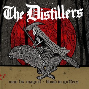 'Man vs. Magnet / Blood in Gutters' için resim