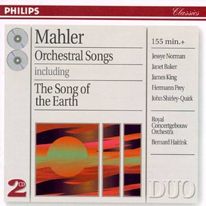 Bild für 'Mahler: Orchestral Songs'