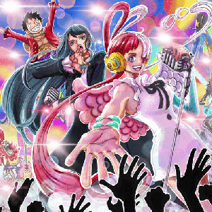'UTA'S SONGS ONE PIECE FILM RED (All Video Version)' için resim