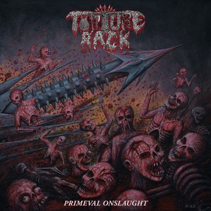 “Primeval Onslaught”的封面