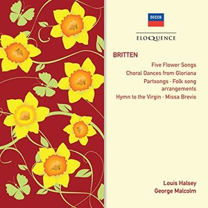 'Britten: Partsongs; Hymn To The Virgin; Missa Brevis' için resim