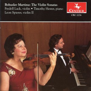 Immagine per 'Martinů: The Violin Sonatas'