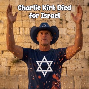 Image for 'Charlie Kirk Died for Israel'