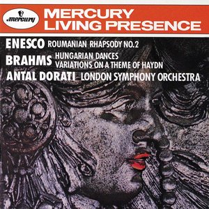 Изображение для 'Brahms: Hungarian Dances; Haydn Variations/Enesco: Romanian Rhapsody No.2'