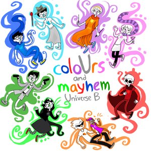 Bild für 'coloUrs and mayhem: Universe B'