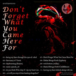 Image for 'Don't Forget What You Came Here For'
