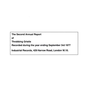 Bild für 'The Second Annual Report of Throbbing Gristle'
