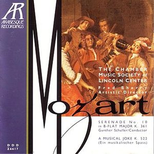 Image for 'Mozart: Serenade K.361 - A Musical Joke K.522'