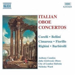 Bild für 'Italian Oboe Concertos, Vol. 1'
