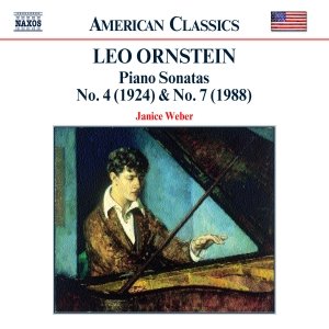Изображение для 'ORNSTEIN: Piano Sonatas Nos. 4 and 7'