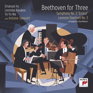 Immagine per 'Beethoven for Three: Symphony No. 3 "Eroica" and Leonore Overture No. 3'
