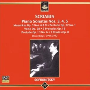Image for 'Scriabin: Piano Sonatas Nos 3,4,5'