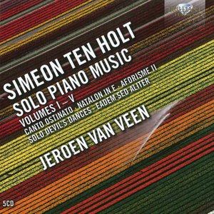 Immagine per 'Simeon Ten Holt: Solo Piano Music Vol. 1-5'