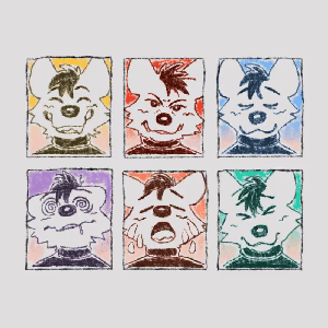 Bild för 'all these faces'