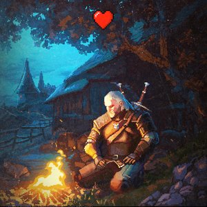 Image for 'The Witcher but it's lofi beats'