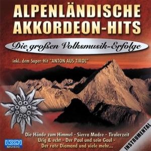 'Alpenländische Akkordeon-Hits - Die großen Volksmusik-Erfolge'の画像