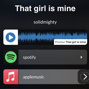 Image for 'That girl is mine'