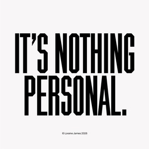 Image for 'It's Nothing Personal.'