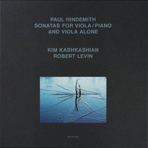 “Sonatas for Viola-Piano and Viola Alone”的封面
