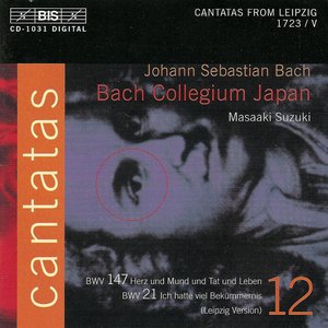 Image for 'Bach, J.S.: Cantatas, Vol. 12 - Bwv 21, 147'